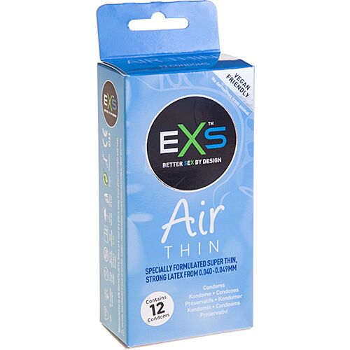 Vibrátor Exs Air thin 12?s kényelmes és vékony