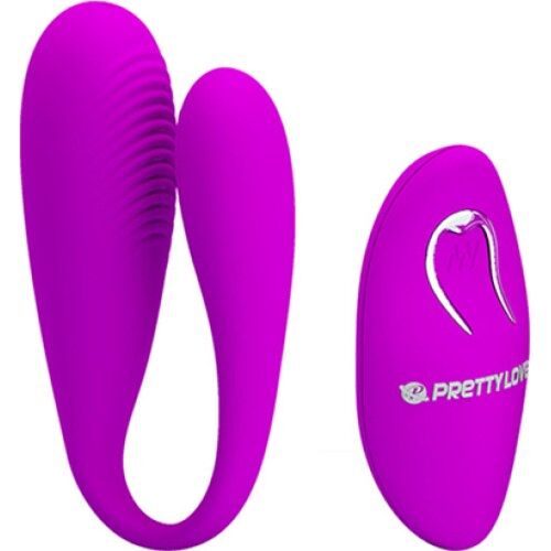 Távvezérlős Vibrátor Pretty Love Aldrich Kétmotoros Stimulátor