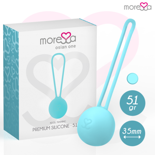 Silicone balls MORESSA OSIAN ONE - Medencefenék edzéshez