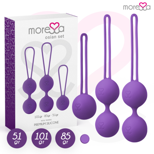 Silicium golyók MORESSA OSIAN SET | Kényelmes edzés