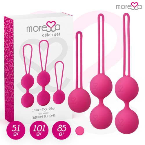 Silicone golyók MORESSA OSIAN SET - Medencefenék erősítés