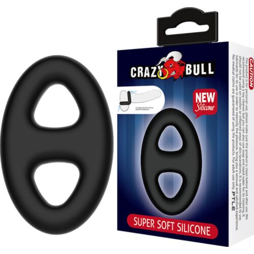 Péniszgyűrű CRAZY BULL DOUBLE OVAL | Kényelmes és állítható