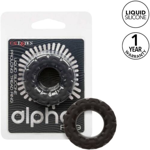 Péniszgyűrű CALEXOTICS Alpha Prolong Tread Ring