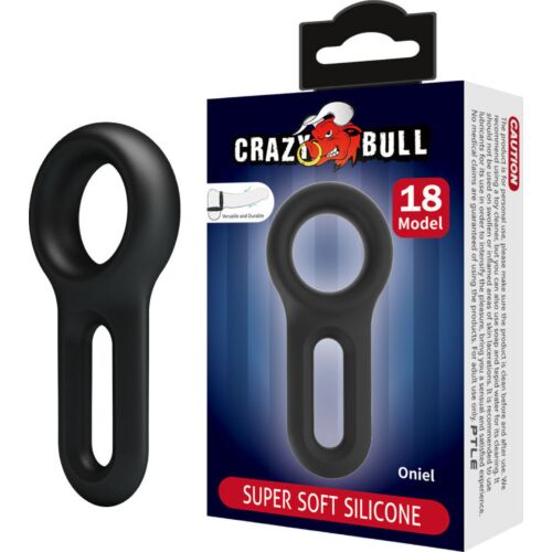 Péniszgyűrű CRAZY BULL Oniel 18 | Kényelmes és állítható