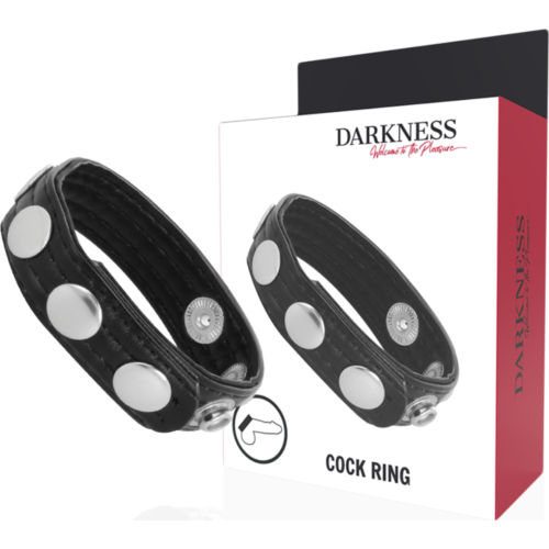 Cock Ring DARKNESS SENSATIONS 5 állítható beállítással