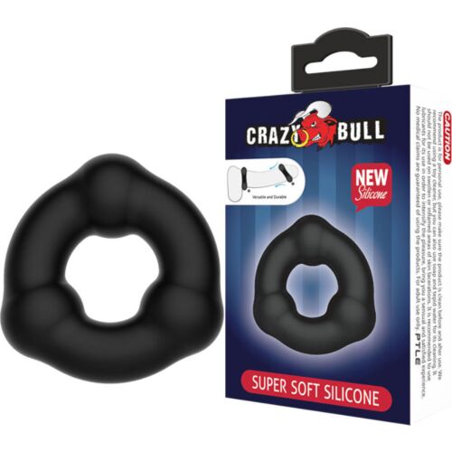 Péniszgyűrű CRAZY BULL - Rugalmas, puha szilikon