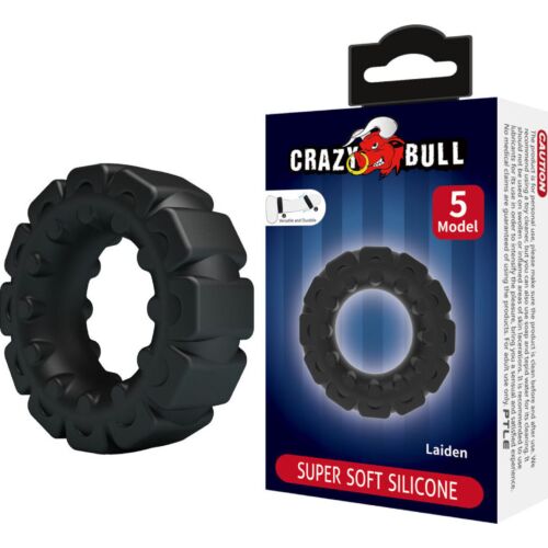 Péniszgyűrű CRAZY BULL LAIDEN SILICONE RING MODEL 5