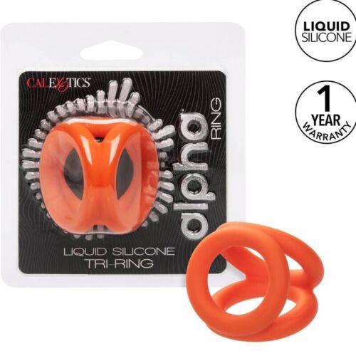 Tri-gyűrű CALEXOTICS ALPHA | Ultraretardáló élmény