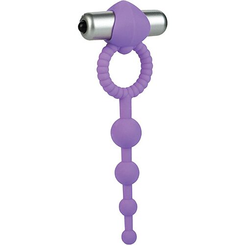 Vibráló Gyűrű Calexotics L'AMOUR PREMIUM SILICONE BEADED