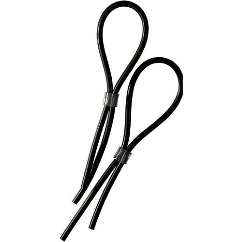 Elektromos stimulációs szexjáték ELECTRASTIM RUBBER ADJ. COCK AND SCROTAL LOOPS