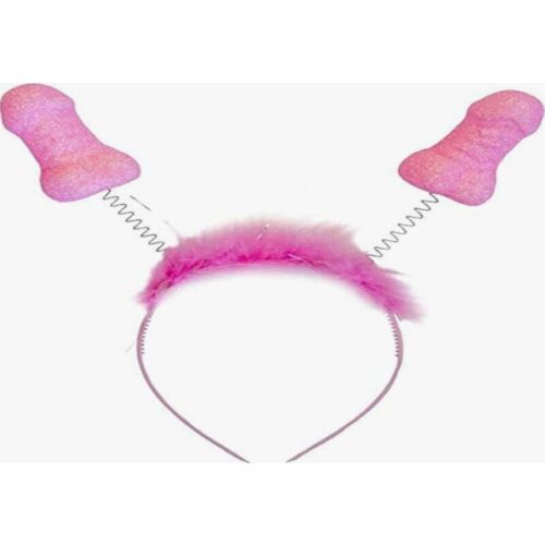 Szórakoztató kellékek DIABLO PICANTE - 6 db Pink csillogó antenna