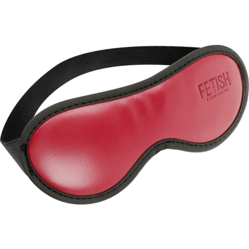 Fétiszkészlet FETISH SUBMISSIVE DARK ROOM - Vegán bőr maszk