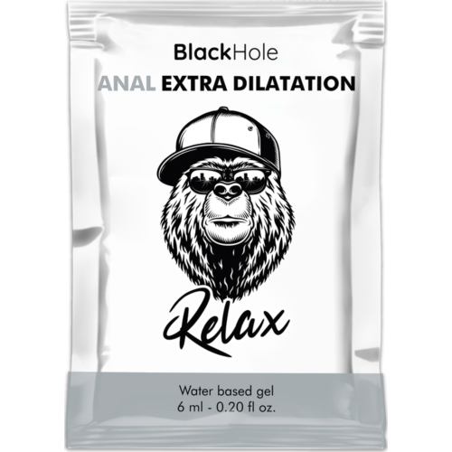 Anális hidratáló gél BLACK HOLE 6 ml