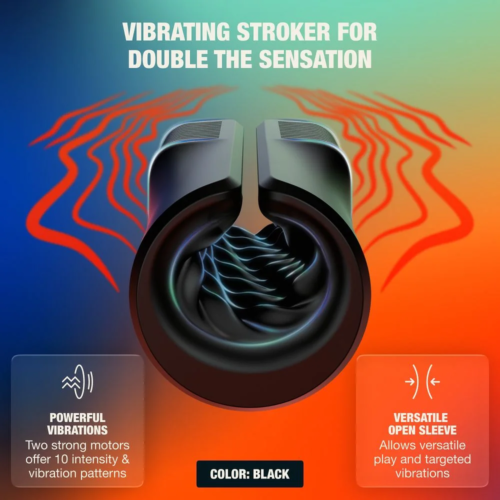 ARCWAVE ZING vibrációs férfi maszturbátor fekete