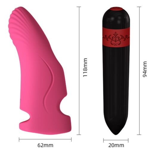Mini vibrátor ARMONY Aurora 100% vízálló és ergonomikus