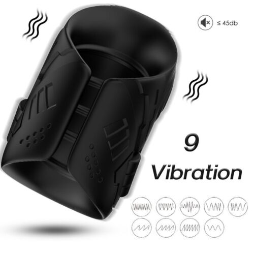 Masturbátor és vibrátor ARMONY ARMONY - MASTURBATOR & VIBRATOR BLACK