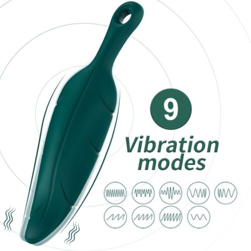 Stimulátor ARMONY LEVELEK ZÖLD - leválasztható vibráló golyó