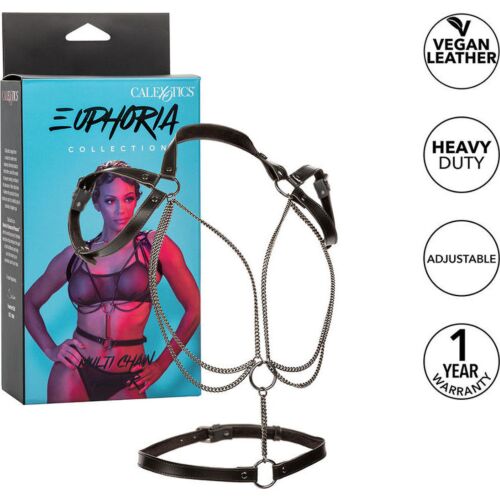 Fixáló hám CALEXOTICS EUPHORIA MULTICHAIN HALTER
