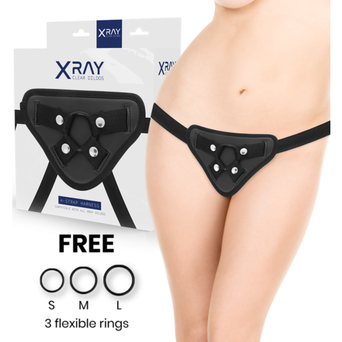 Hám X RAY | Szilikon gyűrűkkel