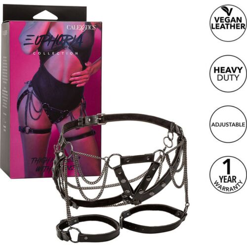 Fixáló hám CALEXOTICS EUPHORIA MULTICHAIN láncokkal