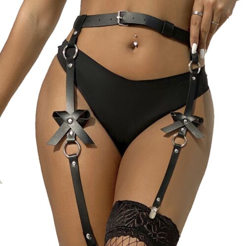 Body harness SUBBLIME FETISH fekete láncokkal