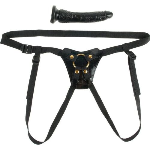Árnesz FETISH FANTASY GOLD - DESIGNER STRAP-ON készlet