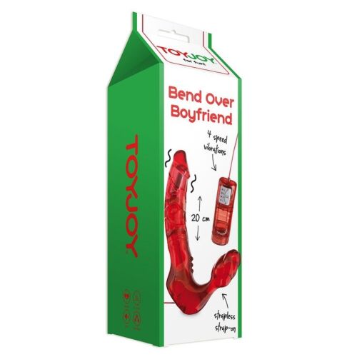 Dupla hám TOYJOY BEND OVER BOYFRIEND vibrátoros