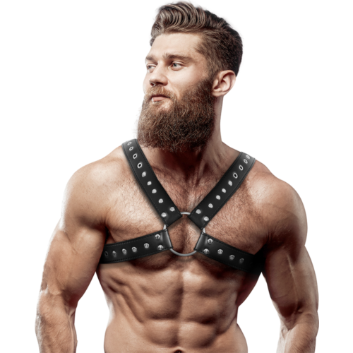 Férfi Hám FETISH SUBMISSIVE ATTITUDE - Eco-bőr