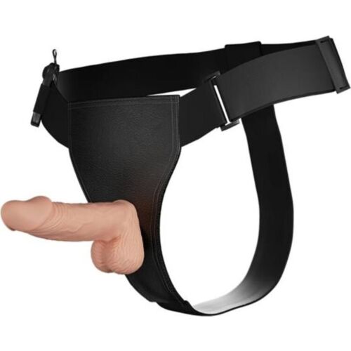 Hám BAILE HARNESS COLLECTION 19.4 CM realisztikus dildóval