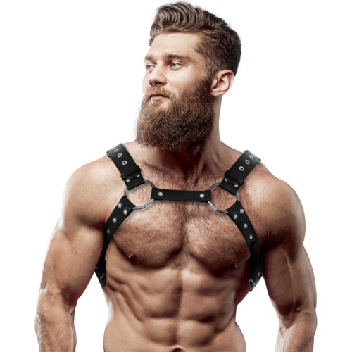 Férfi Hám FETISH SUBMISSIVE ATTITUDE - Eco-bőr