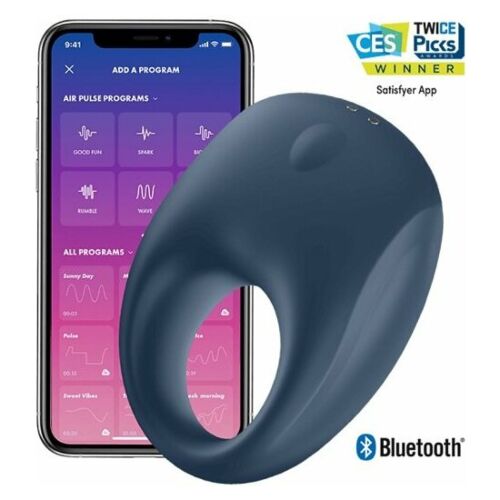 Péniszgyűrű SATISFYER Strong One Connect App
