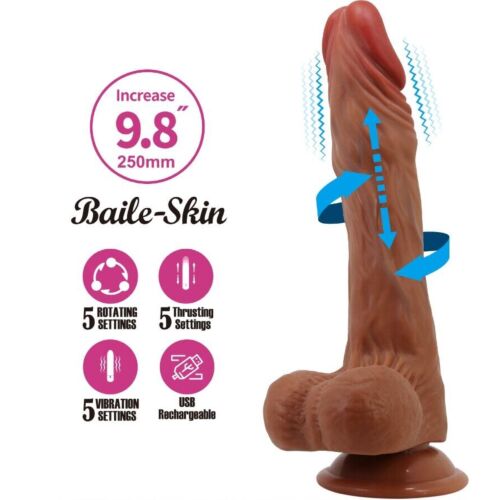 Dildo BAILE CALISTO 24 cm valósághű változat