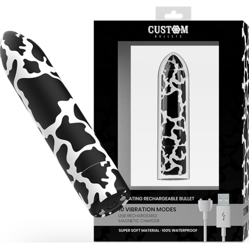 Vibrátor CUSTOM BULLETS Rechargeable Cow - 10 intenzitás
