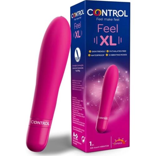 Vibrátor CONTROL TOYS Feel XL - Vízálló és erőteljes
