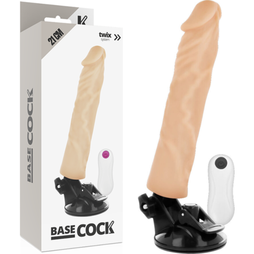 Vibrátor Vibrador Basecock 21 cm távirányítóval