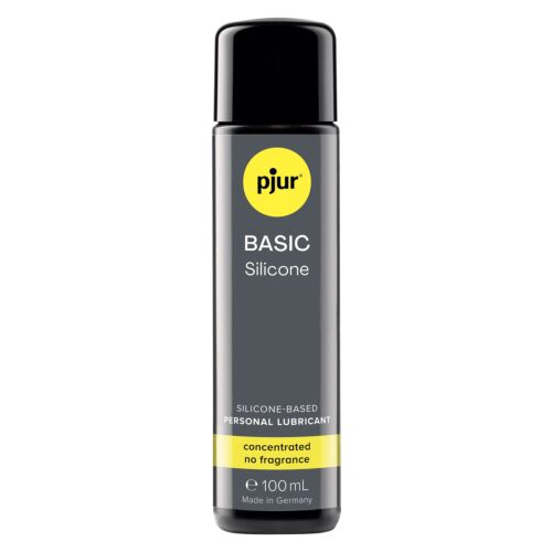 Lubrikáns Pjur Basic Silicona 100 ml érzéki masszázsokhoz