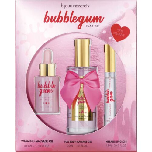 Párok Készlete BIJOUX LOVE COSMETIQUES BUBBLEGUM Játékos Intimitás