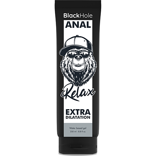 Lubrikáló BLACK HOLE 250 ML - Fájdalommentes anális élmény