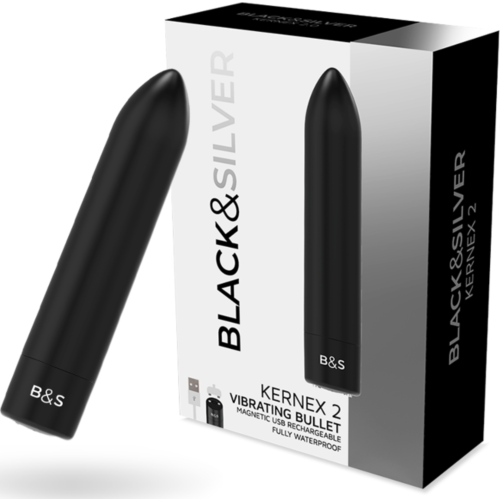 Vibrátor BLACK&SILVER Kernex 2 | Erőteljes és kompakt