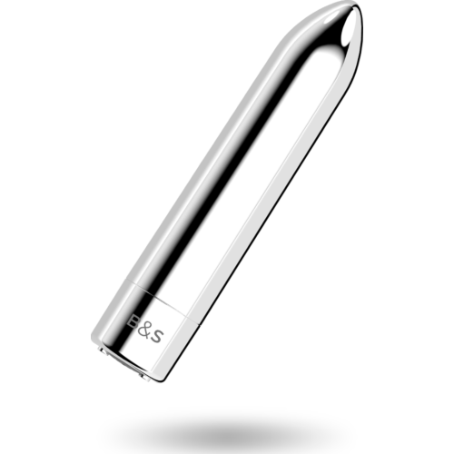 Vibrátor BLACK&SILVER Kailan 2 – Erőteljes és kompakt