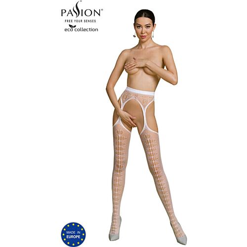 Bodystocking PASSION WOMAN ECO S008 környezetbarát anyagból