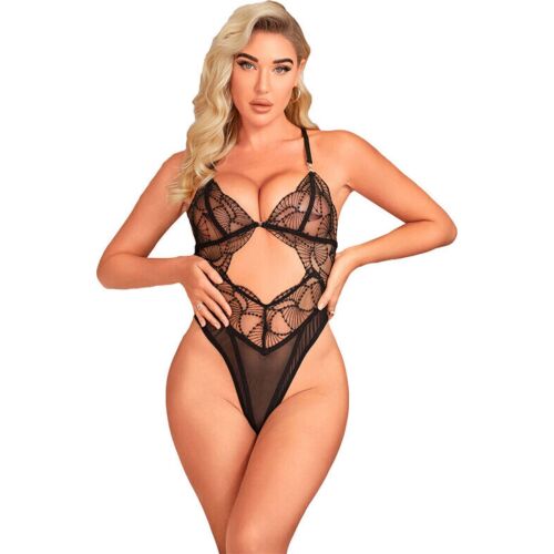 Bodysuit SUBBLIME 955229 áttetsző csipkével
