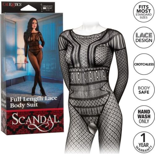 Body Suit CALEXOTICS teljes hosszúságú csipkéből