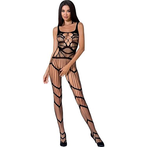 Bodystocking PASSION WOMAN BS058 nyitott üreggel