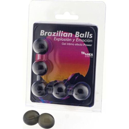 Brazilian Balls TALOKA 5 darabos izgató gél