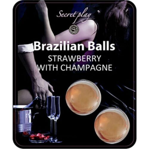 Brazilian Balls SECRETPLAY eper és pezsgő illattal