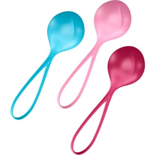 SATISFYER Loveballs Edzőkészlet — 3 Súlyozott Labda