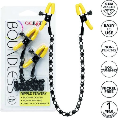 Pezonafogók CALEXOTICS BOUNDLESS érzéki izgatáshoz