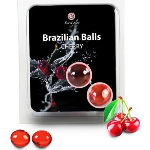 Brazilian Balls SECRETPLAY cseresznye illatú masszázsgolyók