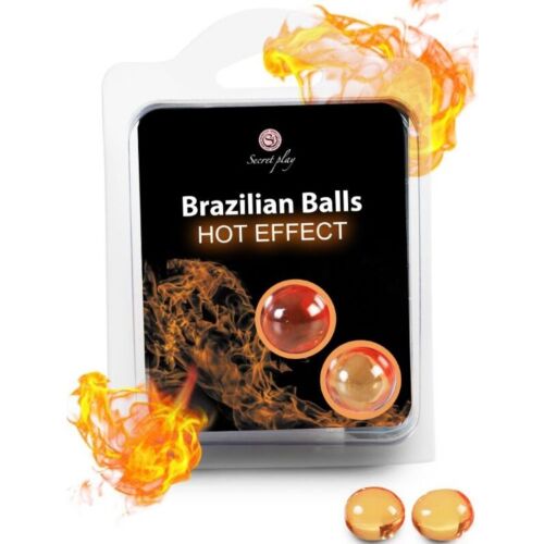 Lubrikáló gél SECRETPLAY Brazilian Balls melegítő hatással